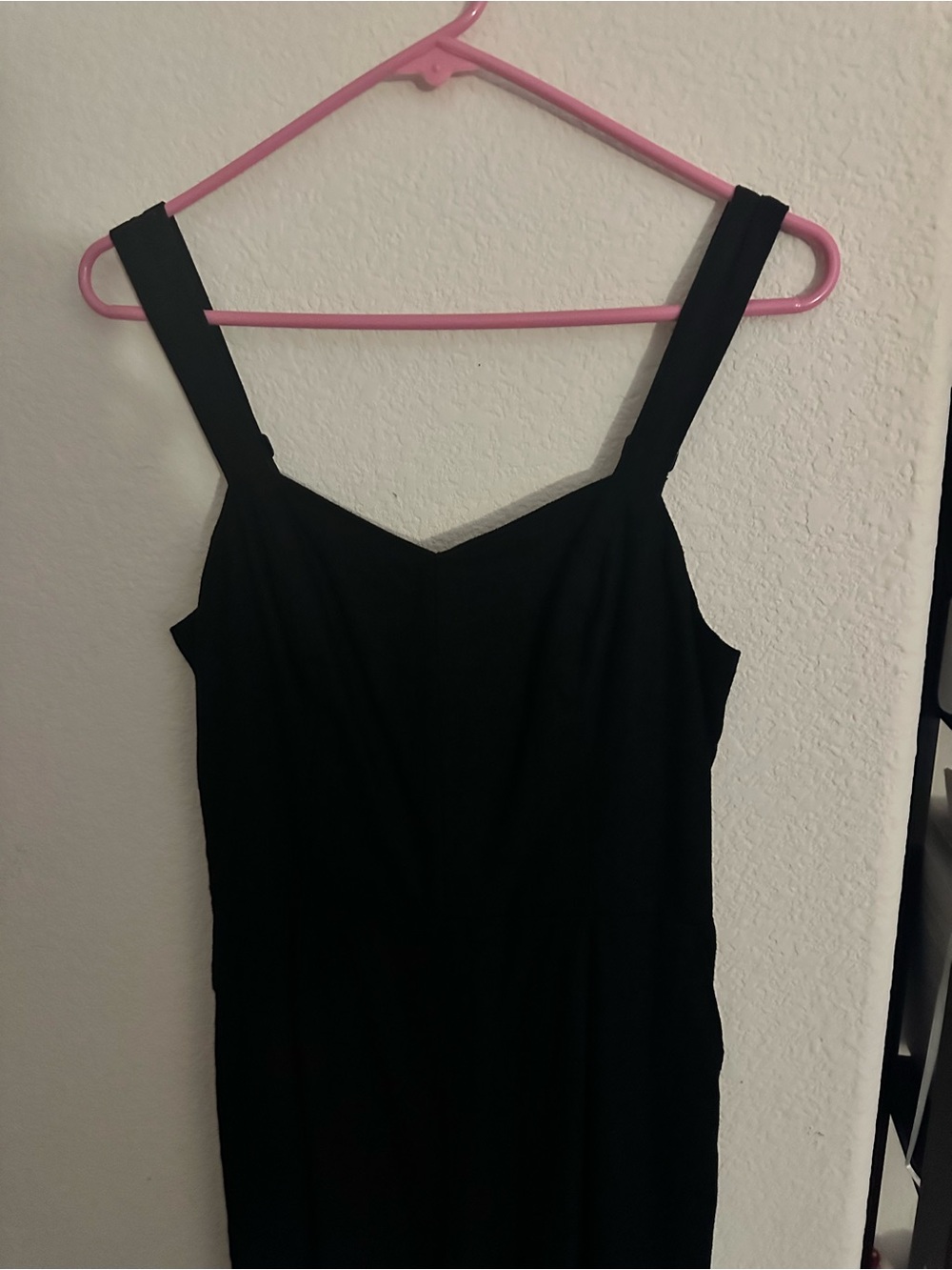 Old navy black v neck jumpsuit